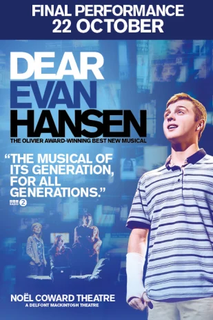 Dear Evan Hansen - London - buy musical Tickets